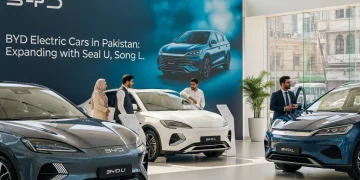 پاکستان میں BYD الیکٹرک کاریں Sealion 7 اور Atto 2 لانچ