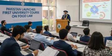پاکستان میں فوڈ لاء پر پہلا یونیورسٹی کورس متعارف