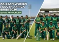 پاکستان ویمن بمقابلہ جنوبی افریقہ ویمن سیریز 2026 اسکواڈز کا اعلان