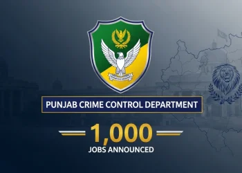 پنجاب میں کرائم کنٹرول ڈیپارٹمنٹ میں 1,000 نوکریوں کا اعلان