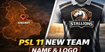 پی ایس ایل 11 میں سیالکوٹ ٹیم کا آفیشل نام اور لوگو جاری