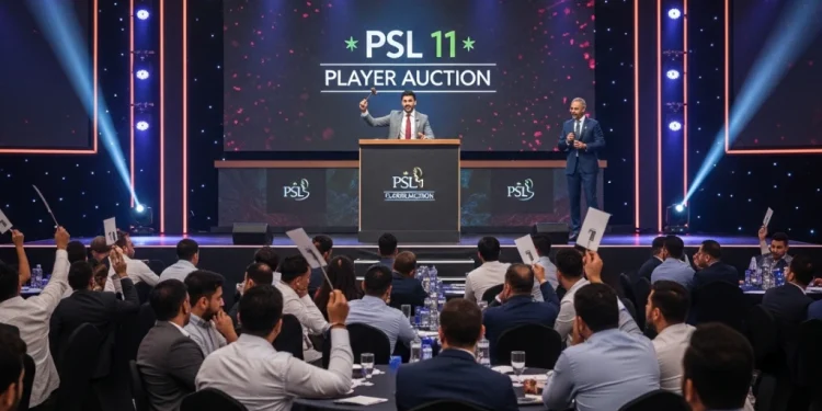 پی ایس ایل 11 پلیئر آکشن ڈرافٹ سسٹم ختم، نیلامی ماڈل متعارف