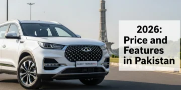 Chery Tiggo 8 Pro 2026 پاکستان میں قیمت اور خصوصیات