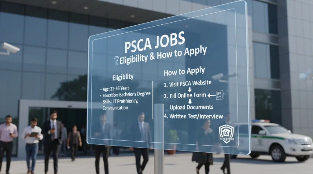 PSCA جابز اہلیت اور اپلائی کرنے کا مکمل طریقہ