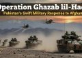 آپریشن غضبِ للحق افغان حملوں کے خلاف پاک فوج کی بھرپور جوابی کارروائی