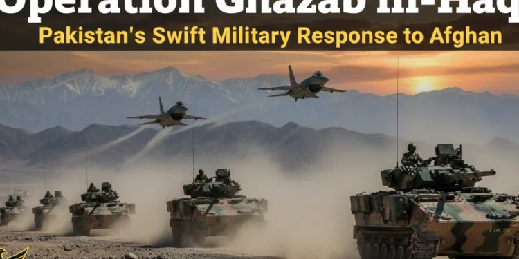 آپریشن غضبِ للحق افغان حملوں کے خلاف پاک فوج کی بھرپور جوابی کارروائی