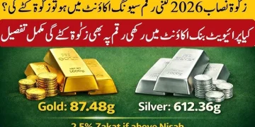 حکومت نے زکوٰۃ نصاب 2026 کا اعلان کر دیا: کٹوتی کی حد 503,529 روپے مقرر