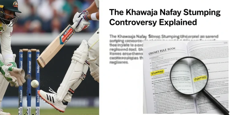 خواجہ نافع اسٹمپنگ تنازعہ حقیقت کیا ہے؟