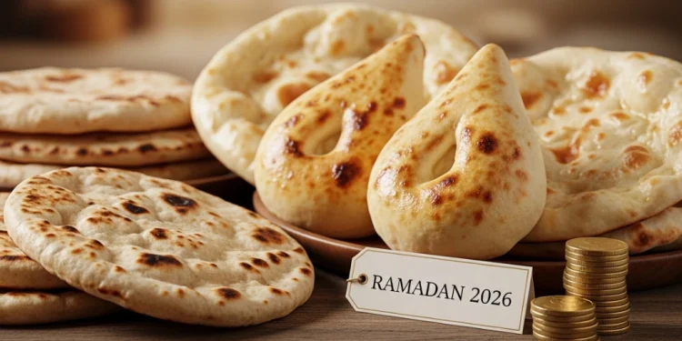 رمضان 2026 میں روٹی اور نان کی قیمتوں کا اعلان