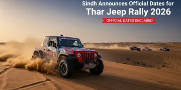 سندھ حکومت نے تھر جیپ ریلی 2026 کی تاریخوں کا اعلان کر دیا