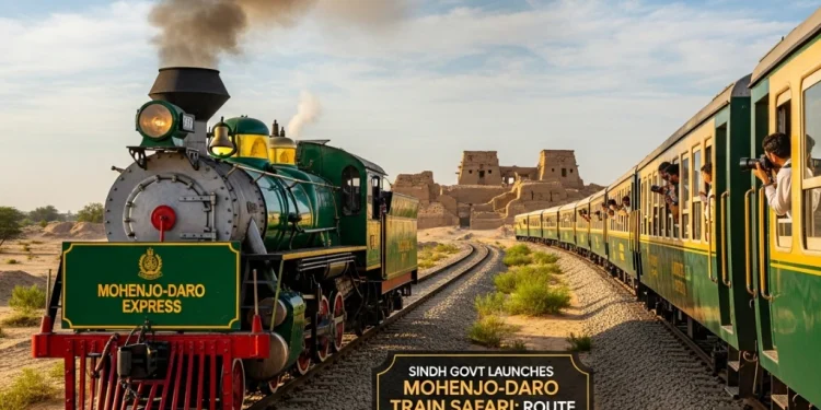 سندھ حکومت کا موہنجو دڑو ٹرین سفاری کا آغاز روٹ، ٹکٹ اور تفصیلات