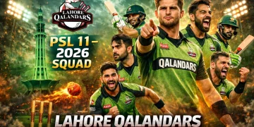 لاہور قلندرز پی ایس ایل 11 اسکواڈ کھلاڑیوں کی مکمل فہرست