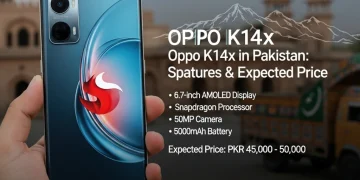 پاکستان میں Oppo K14x خصوصیات، تفصیلات اور متوقع قیمت