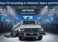پاکستان میں جیٹور ٹی ٹو (Jetour T2) فیچرز، خصوصیات اور قیمت