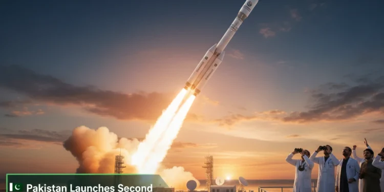 پاکستان نے اپنا دوسرا مقامی EO-2 سیٹلائٹ کامیابی سے لانچ کر دیا