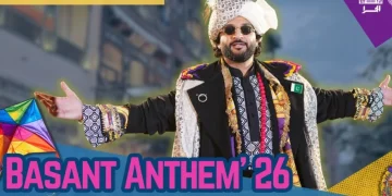 پنجاب بسنت اینتھم 2026 بلال سعید نے 'پھر آئی بسنت' گا دیا