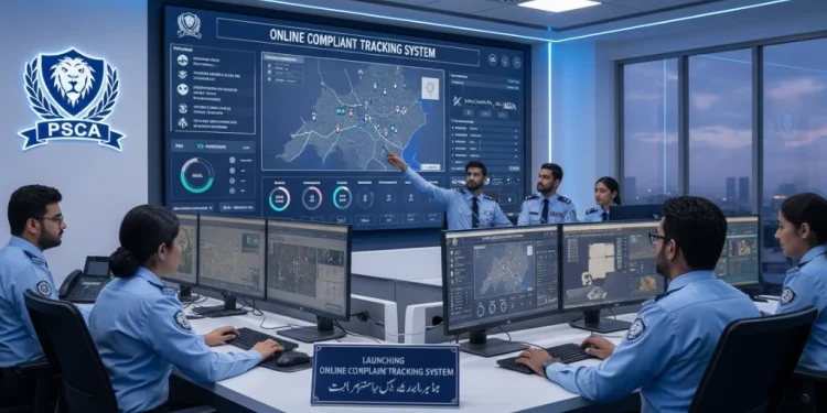 پنجاب سیف سٹیز اتھارٹی کا آن لائن شکایات ٹریکنگ سسٹم متعارف