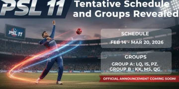پی ایس ایل 11 کے متوقع شیڈول اور گروپس کا اعلان