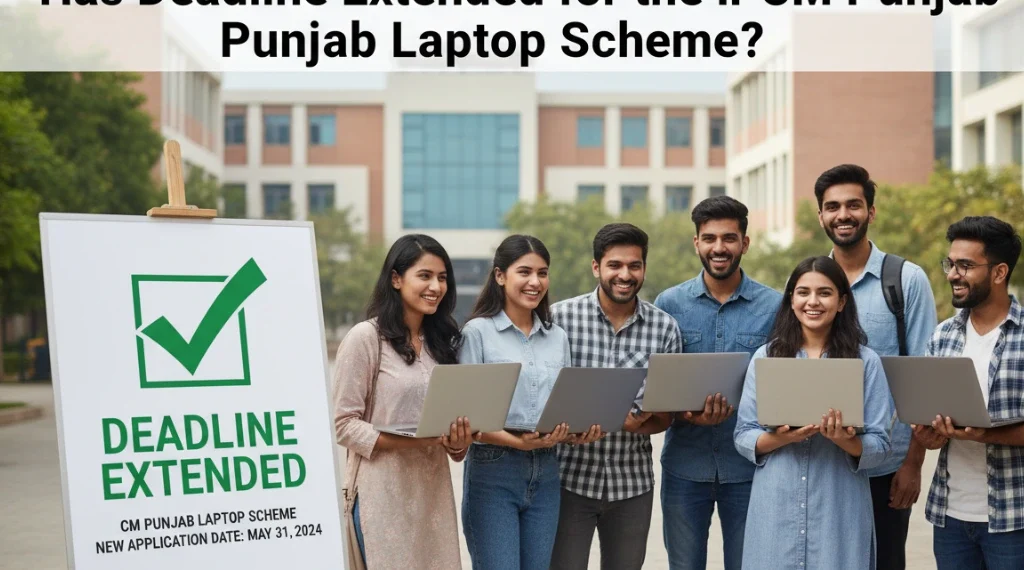 کیا سی ایم پنجاب لیپ ٹاپ اسکیم کی آخری تاریخ میں توسیع کر دی گئی ہے؟