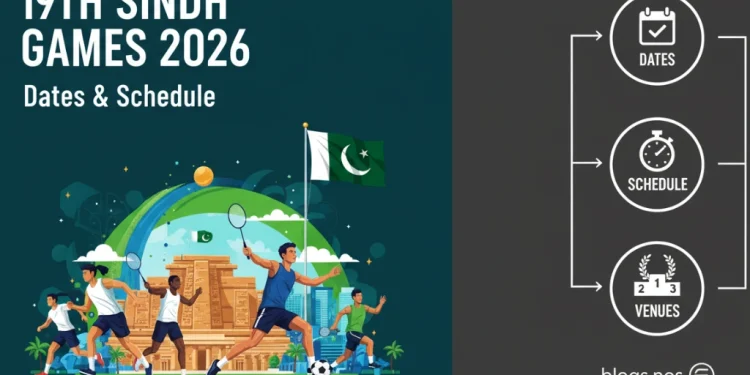 19ویں سندھ گیمز 2026 تاریخیں اور مکمل شیڈول