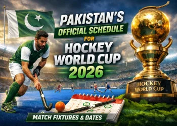 2026 ایف آئی ایچ ہاکی ورلڈ کپ شیڈول پاکستان کے میچز کا اعلان