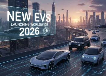 2026 میں دنیا بھر میں لانچ ہونے والی نئی الیکٹرک گاڑیاں (EVs)