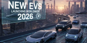 2026 میں دنیا بھر میں لانچ ہونے والی نئی الیکٹرک گاڑیاں (EVs)