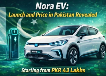 Nora EV پاکستان میں لانچ اور قیمت کی تفصیلات