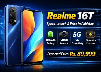 Realme 16T کی خصوصیات، لانچ اور پاکستان میں قیمت