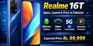 Realme 16T کی خصوصیات، لانچ اور پاکستان میں قیمت