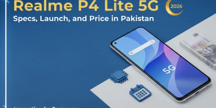 Realme P4 Lite 5G کی خصوصیات، لانچ اور پاکستان میں قیمت