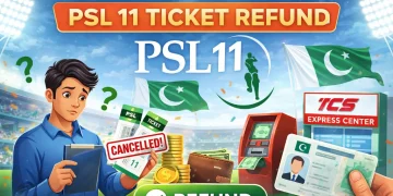 آپ اپنا پی ایس ایل 11 ٹکٹ ریفنڈ کیسے حاصل کر سکتے ہیں