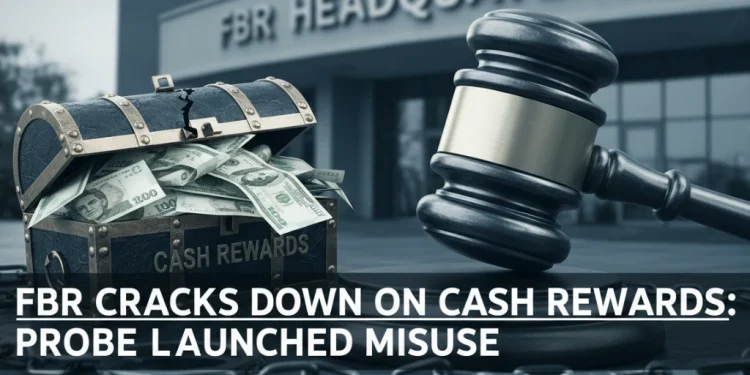 ایف بی آر کا کیش ریوارڈز پر کریک ڈاؤن رقوم کے غلط استعمال کی تحقیقات شروع