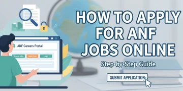 اے این ایف (ANF) کی نوکریوں کے لیے آن لائن اپلائی کیسے کریں