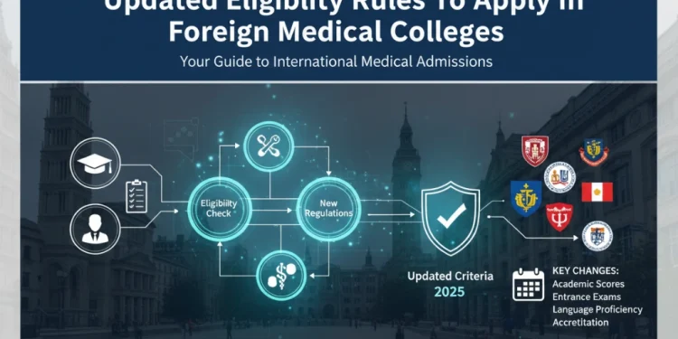 بیرون ملک میڈیکل کالجوں میں داخلے کے لیے پی ایم ڈی سی کے نئے قواعد
