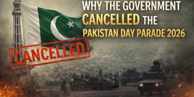 حکومت نے پاکستان ڈے پریڈ 2026 کیوں منسوخ کی؟