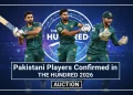 دی ہنڈریڈ 2026 آکشن میں پاکستانی کھلاڑیوں کی شمولیت کی تصدیق
