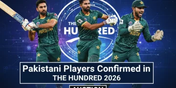 دی ہنڈریڈ 2026 آکشن میں پاکستانی کھلاڑیوں کی شمولیت کی تصدیق