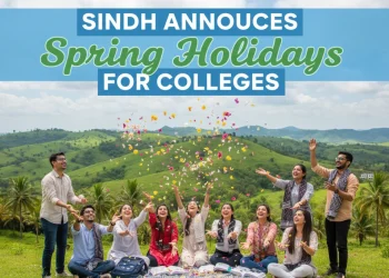 سندھ کا کالجوں کے لیے موسم بہار کی چھٹیوں کا اعلان مکمل شیڈول