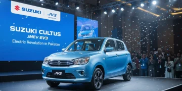 سوزوکی کلٹس JMEV EV3 باضابطہ طور پر پاکستان میں لانچ