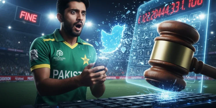 متنازعہ ٹویٹ پر پی سی بی کا سخت ایکشن نسیم شاہ پر ریکارڈ توڑ جرمانہ عائد