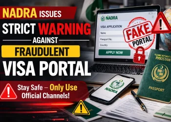 نادرا کی جانب سے جعلی ویزا پورٹل کے خلاف سخت وارننگ جاری
