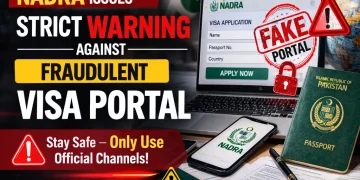 نادرا کی جانب سے جعلی ویزا پورٹل کے خلاف سخت وارننگ جاری