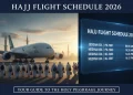 وزارت مذہبی امور نے حج فلائٹ شیڈول 2026 کا اعلان کر دیا