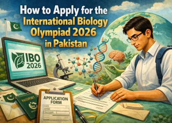 پاکستان میں انٹرنیشنل بیالوجی اولمپیاڈ 2026 کے لیے اپلائی کیسے کریں