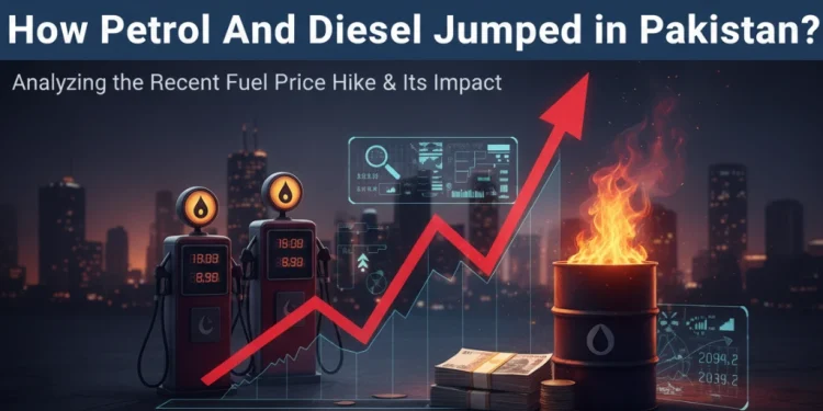 پاکستان میں پیٹرول اور ڈیزل کی قیمتوں میں اضافہ کیسے ہوا؟