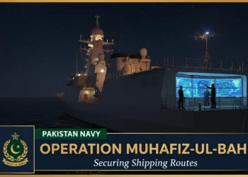 پاکستان نیوی کا بحری تجارتی راستوں کی حفاظت کے لیے 'آپریشن محافظ البحر' کا آغاز
