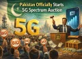 پاکستان نے باضابطہ طور پر 5G سپیکٹرم کی نیلامی کا آغاز کر دیا