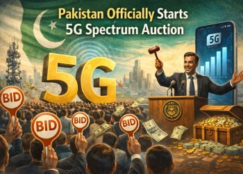 پاکستان نے باضابطہ طور پر 5G سپیکٹرم کی نیلامی کا آغاز کر دیا