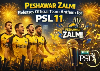 پشاور زلمی نے پی ایس ایل 11 کے لیے اپنا آفیشل ترانہ ریلیز کر دیا
